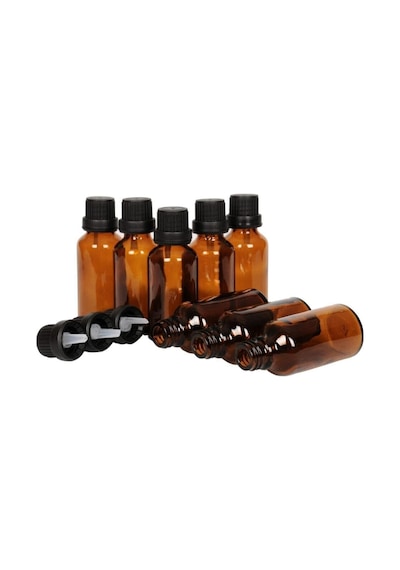 Spain 20 Adet 20 Ml Medikal Kahverengi Boş Kehribar Amber Cam Şişe Içten Damlalıklı 20 Cc Diğer
