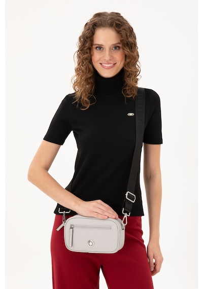 U.S. Polo Assn. Kadın Gri Çapraz Çanta 50303432-VR080