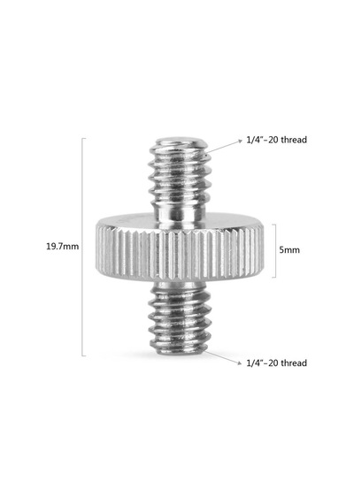 Smallrig 828 1/4 ''çift Uçlu Vida