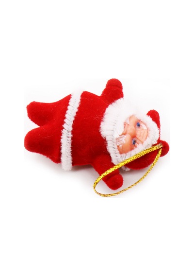 Yılbaşı Çam Ağacı Süsü Noel Baba 6'lı