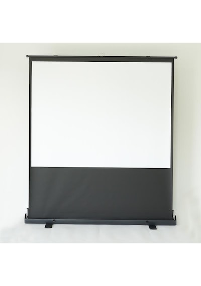 Dualtech 200x150 100" Manuel Gergili Floor Up Projeksiyon Perdesi 4k Ultra Hd Sinema Perdesi