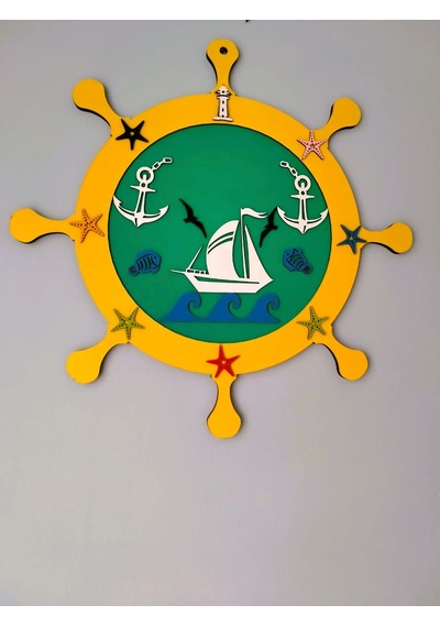 Kapı Süsü Kişiye Özel Sarı