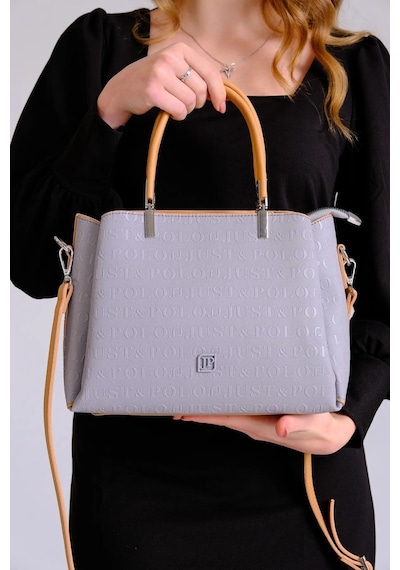 Just Polo Kadın Çantası 440113mh Gri Camel