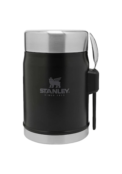 Stanley The Legendary Food Jar + Spork .4l / 14oz 10-09382-005 Black
