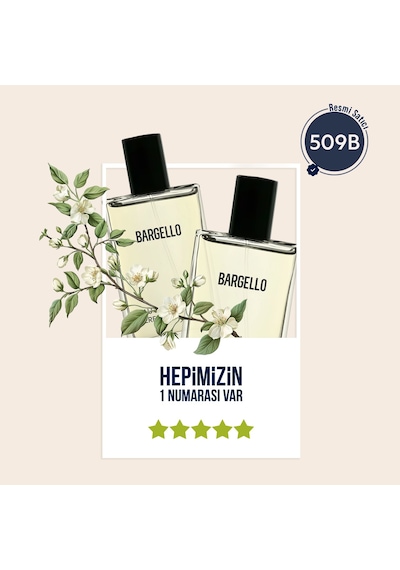 Bargello 509B Fresh Erkek Parfüm EDP  2 x 50 ML