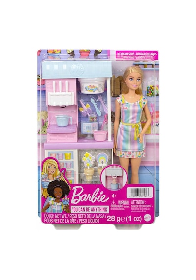 Barbie Dondurma Dükkanı Oyun Seti Hcn46