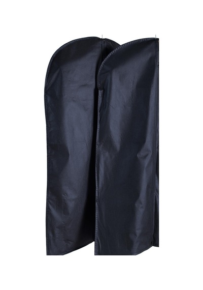 Suit 2 Adet Takım Elbise Kılıfı Gamboç Abiye Giysi Kılıfı 60x100 Cm Siyah