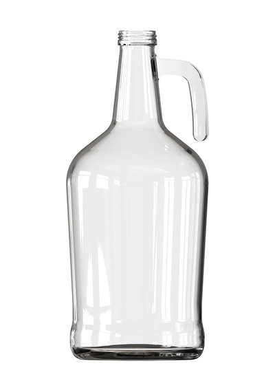 3 Litre Cam Galon Şişe Yağdanlık Çok Renkli