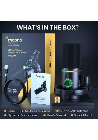 Pd200x Usb/xlr Dinamik Mikrofon
