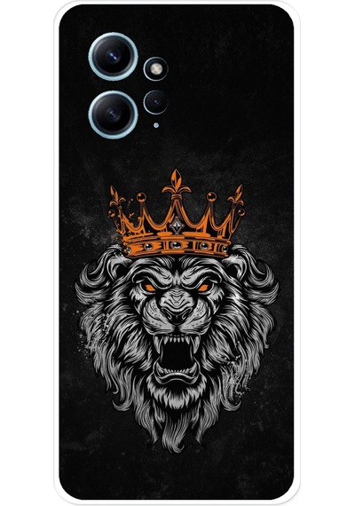 Redmi Note 12 4g Uyumlu Kurt Ruhu Baskılı Silikon Kılıf Renkli