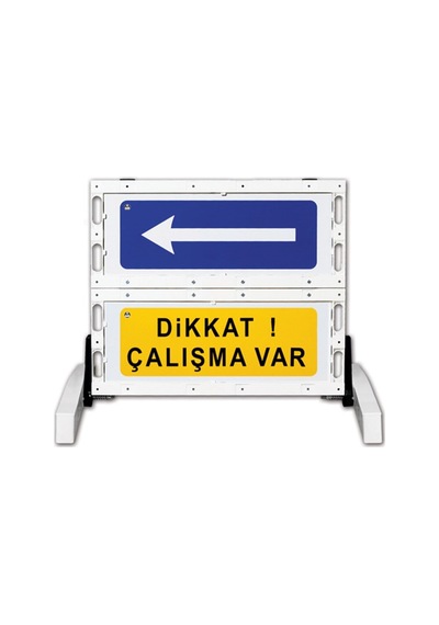 Katlanır Uyarı Levhalı Bariyer 100X91Cm (534231199)