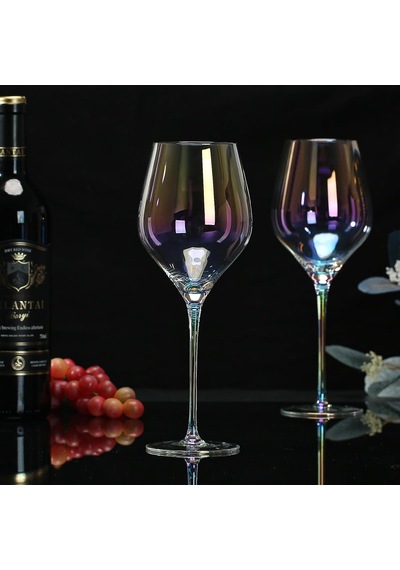 Tr Şarap Kadehleri 2'li Set, 22 Oz El Üflemeli Beyaz Ve Kırmızı Şarap Kadehleri. Kurşunsuz Premium Kristal Yanard Genel