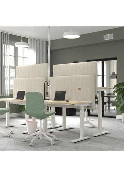 Ikea Mıttzon Çalışma Masası Akustik Panel, Gunnared Bej, 125x72 Cm Ikea Mıttzon Çalışma Masası Akustik Panel, Gunnared Bej, 125x72 Cm