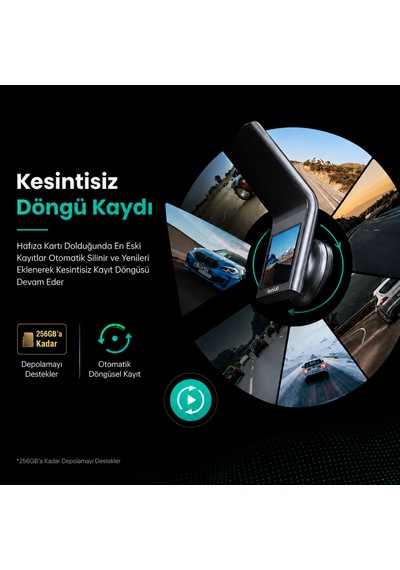 Botslab 360+ G300h Pro Adas 3k Ön Araç Kamerası