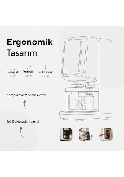 Kumtel HFRO-01 Frosti 10 İn 1 Dondurma Ve Frozen Makinesi