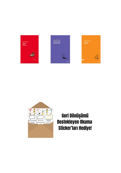 Kalbim Unut Bu Şiiri Ciltli + Arkadaşlık Günleriydi + Bakışın Senin + Okuma Sticker'ları