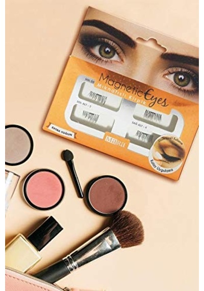Mara Kozmetik Magnetic Eyes Mıknatıslı Kirpik Extra Yoğun, Siyah