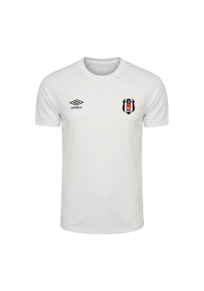Beşiktaş Umbro Beşiktaş Antrenman Beyaz Pamuklu T-shirt