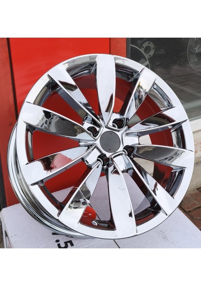 4x108 17 İnç Krom Lugano Jant Et:20 Cb.65.1 Peugeot Ctroen Ford Jantı 1 Takım 4 Adet