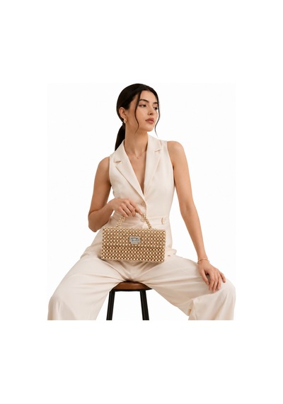 Atelier Emine Panna Beige Çanta Çok Renkli
