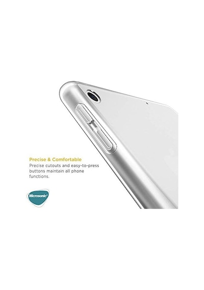 Apple İpad 10.2&apos &apos 9. Nesil A2602-a2604-a2603-a2605 İçin Kılıf Transparent Soft Beyaz İpad 9.nesil 10.2 İle Uyumlu Kılıf - Beyaz
