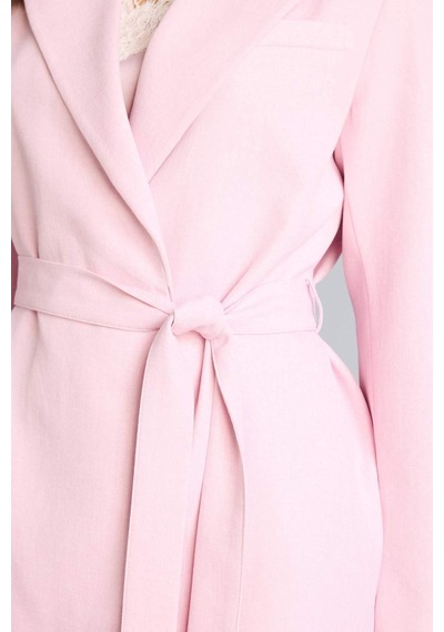 Defacto Regular Fıt Ceket Yaka Blazer Ceket H0851ax26smpn69 Pembe-pn69