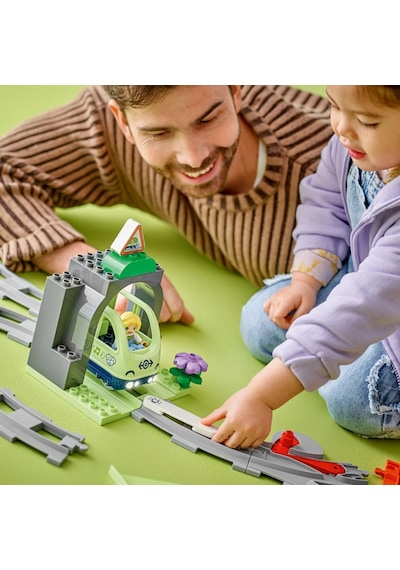 LEGO® DUPLO® Kasabası Tren Tüneli ve Rayları Ek Macera Seti 10425 - 2 Yaş ve Üzeri Çocuklar İçin Eğitici Oyuncak Yapım Seti (20 Parça)