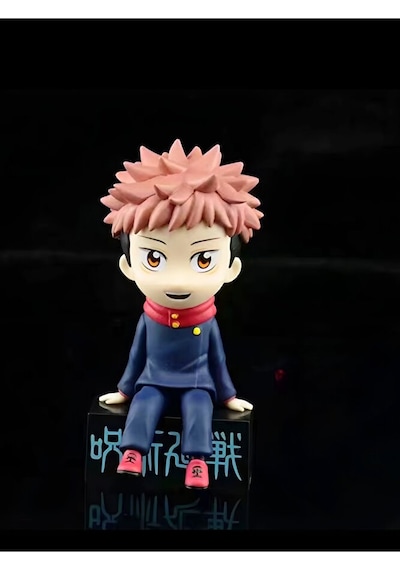 Jujutsu Kaisen Gojo Satoru Ve Yuji Itadori İkili Set Anime Koleksiyon Figürü 8-10 Cm