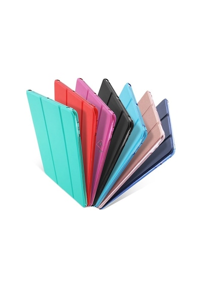 Apple Uyumlu iPad Pro 12.9 1. / 2. Nesil Kılıf PU Deri Smart Standlı Case 2015-2017