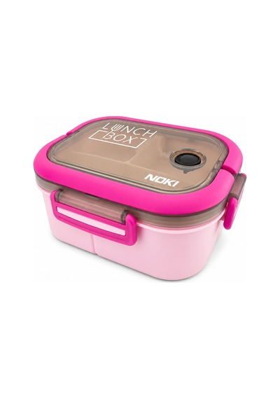 Noki Luxury Plastik Lunch Box Pembe