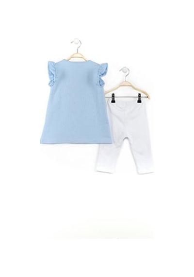 Denokids Çantada Pisi Tunik Takım Çok Renkli