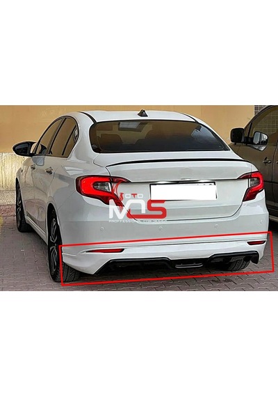 Fiat Egea Sedan Arka Tampon Eki Fiberglass Boyasız
