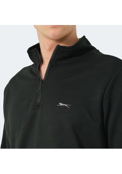 Slazenger SAMMY Erkek Sweatshirt Siyah