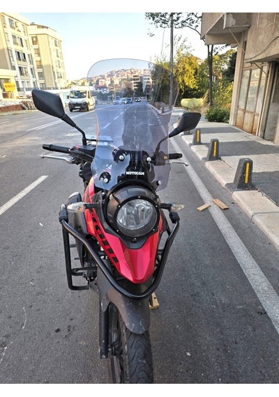 Motocam Suzuki V-strom Dl 250 Ön Cam 2017-2020 Model 51cm Füme Renkli 4mm