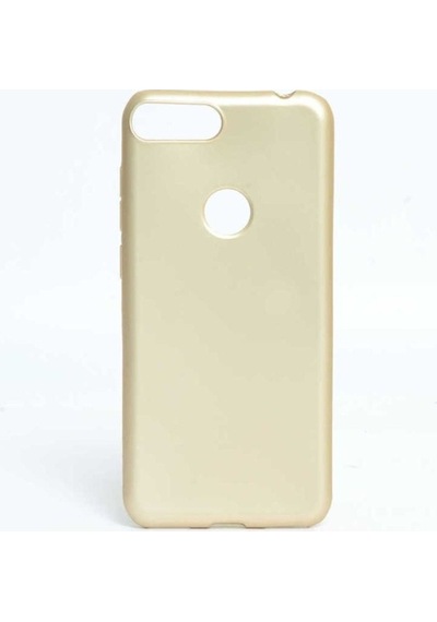 Alcatel 1s Kılıf Zore Premier Silikon Kapak Gold