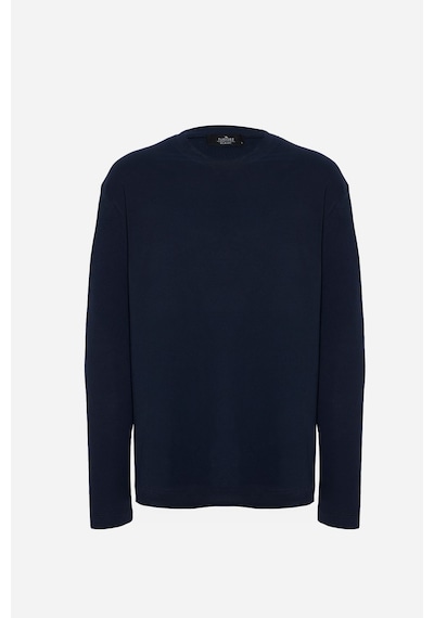 Tudors Unisex Relax Fit Rahat Kesim Pamuk Bisiklet Yaka Lacivert Sweatshirt-32655 Lacivert Tudors Unisex Relax Fit Rahat Kesim Pamuk Bisiklet Yaka Lacivert Sweatshirt-32655 Lacivert
