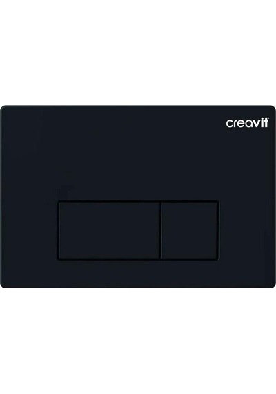 Creavit Mat Siyah Gömme Rezervuar Seti - 1 Siyah