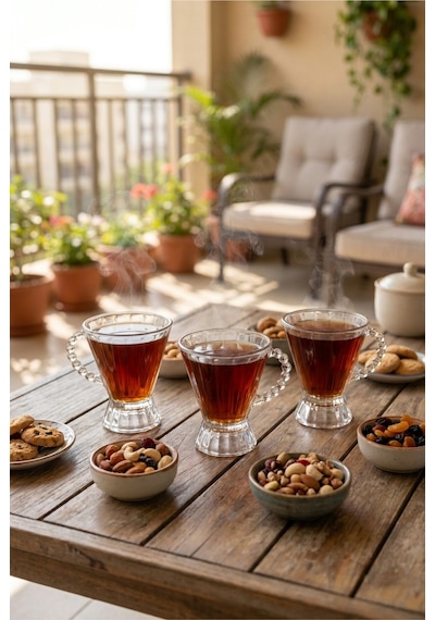 3'lü 180 Ml Boncuk Kulplu Kristal Cam Kupa Seti Kalın Cam Şeffaf Kahve Kupası Dekoratif Latte, Cappuccino, Türk Kahvesi Ve Bitki Çayı Bardağı 8 X 9 Cm Şeffaf Şeffaf 3'lü 180 Ml Boncuk Kulplu Kristal Cam Kupa Seti Kalın Cam Şeffaf Kahve Kupası Dekoratif Latte, Cappuccino, Türk Kahvesi Ve Bitki Çayı Bardağı 8 X 9 Cm Şeffaf Şeffaf