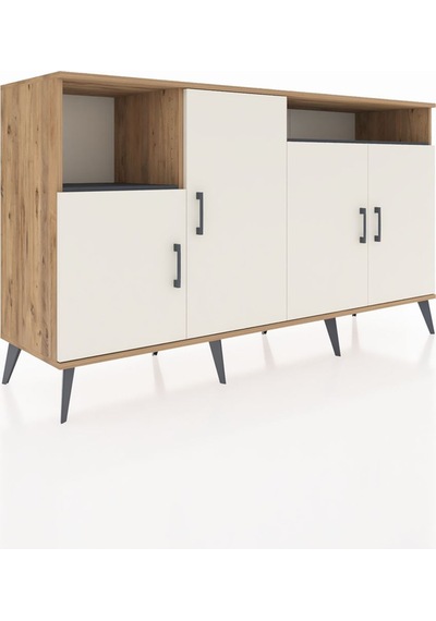 Kronos Konsol 5 Raflı 4 Kapaklı 176x59x99 Çam-aytaşı/antrasit Çam-aytaşı/antrasit Kronos Konsol 5 Raflı 4 Kapaklı 176x59x99 Çam-aytaşı/antrasit Çam-aytaşı/antrasit