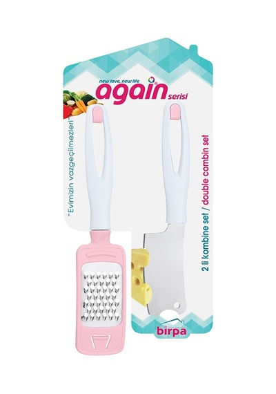 Again Mini Saplı Rende & Mini Satır Seti