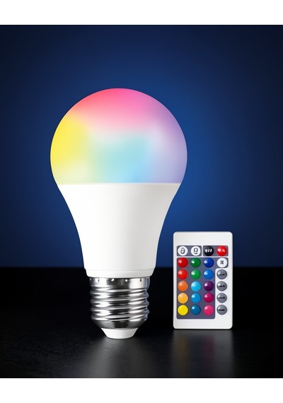 Rgb Işıklı 10 Watt A+ Enerji Sınıfı Led Ampul Uuczrgblamba3-1 Çok Renkli
