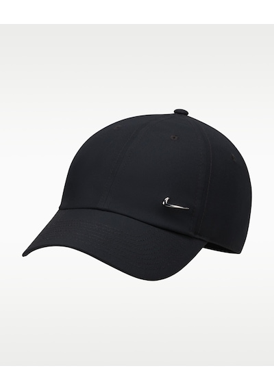 Nike Dri-fıt Club Yumuşak Metal Swoosh Şapka Fb5372-010 Siyah