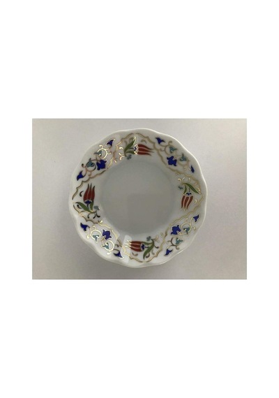 Porselen Çay Tabağı Lalenaz 12cm 6lı Diğer