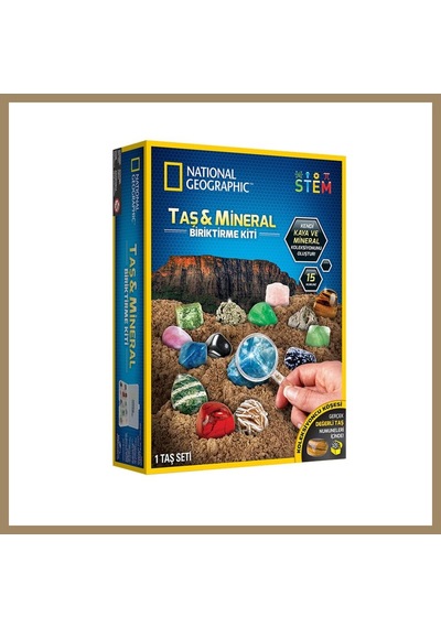 Bezos Natgeo Taş Ve Mineral Biriktirme Kiti 22