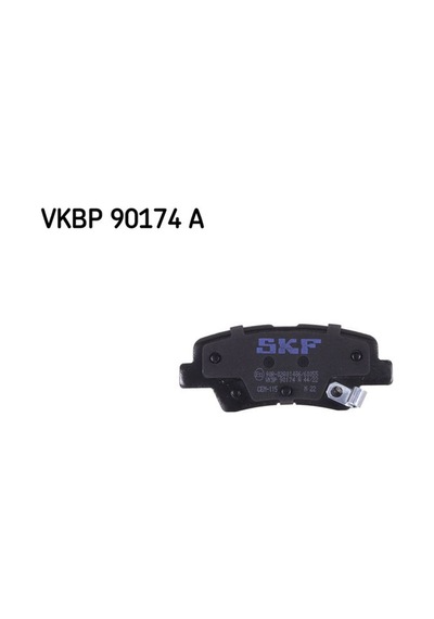 Skf Vkbp90174a Arka Fren Balata Hyundaı İ20 1.2l G4la 15-20 1.4l G4lc 15-18 1.4l D4fc Crdi 15-18 / Elantra 1.6l D4fb G4fg 16- / Kıa Soul 1.6l D4fb 14- / Sportage 1.6l G4fd G4fj T-gdı 15- 1.6l D4fe 18- Delikli 58302c8a30-58302f2a30-58302d7a70 Adet Fiy Skf Vkbp90174a Arka Fren Balata Hyundaı İ20 1.2l G4la 15-20 1.4l G4lc 15-18 1.4l D4fc Crdi 15-18 / Elantra 1.6l D4fb G4fg 16- / Kıa Soul 1.6l D4fb 14- / Sportage 1.6l G4fd G4fj T-gdı 15- 1.6l D4fe 18- Delikli 58302c8a30-58302f2a30-58302d7a70 Adet Fiy