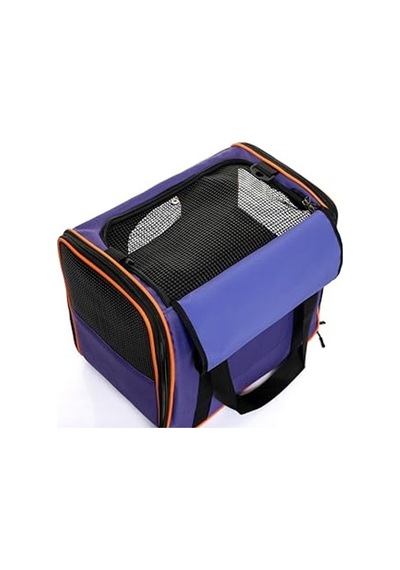 3.1 Phillip Lim Yırtılmaz Plastik Taşıma Çantası, Nefes Alabilen Fileli 0233 Orangeblue Cat