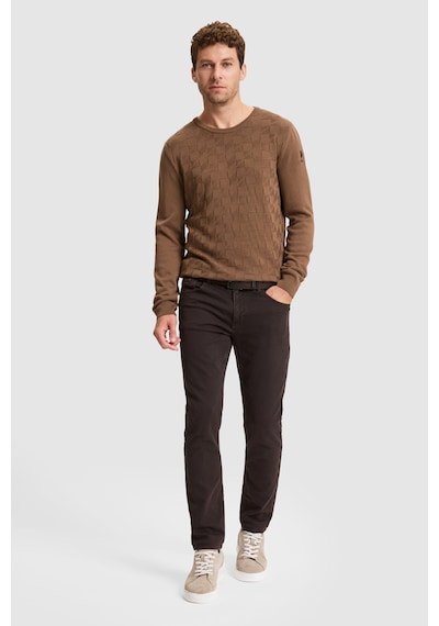 U.S. Polo Assn. Erkek Koyu Kahverengi Basic Kazak 50307928 Vr084