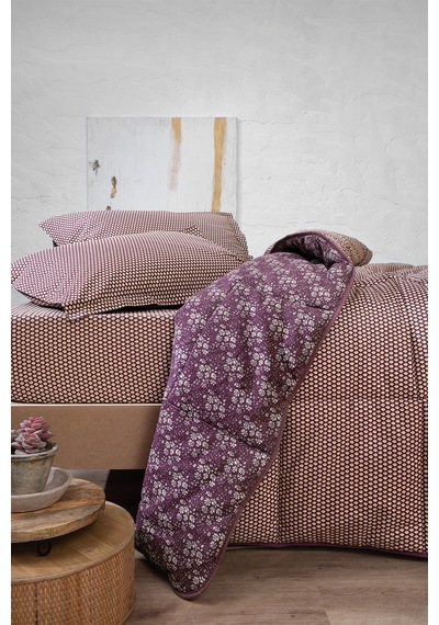 Yataş Bedding Mix&Match Thalia Çift Kişilik Yorgan - Mürdüm