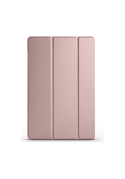 Zore Galaxy Tab A9 Plus Uyumlu Smart Cover Standlı 1-1 Kılıf-rose Gold Tablet Kılıfı