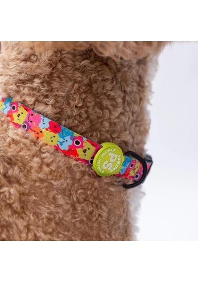 Pawstar Monsters Boyun Tasması M Boyun Çevresi: 32 Cm X 48 Cm Çok Renkli